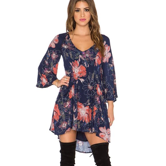 Free People Dresses & Skirts - Free People Eyes on You Printed Dress